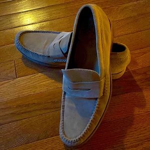 Men’s Cole Haan loafers size 10.5. Tan suede with leather Nike Air sole